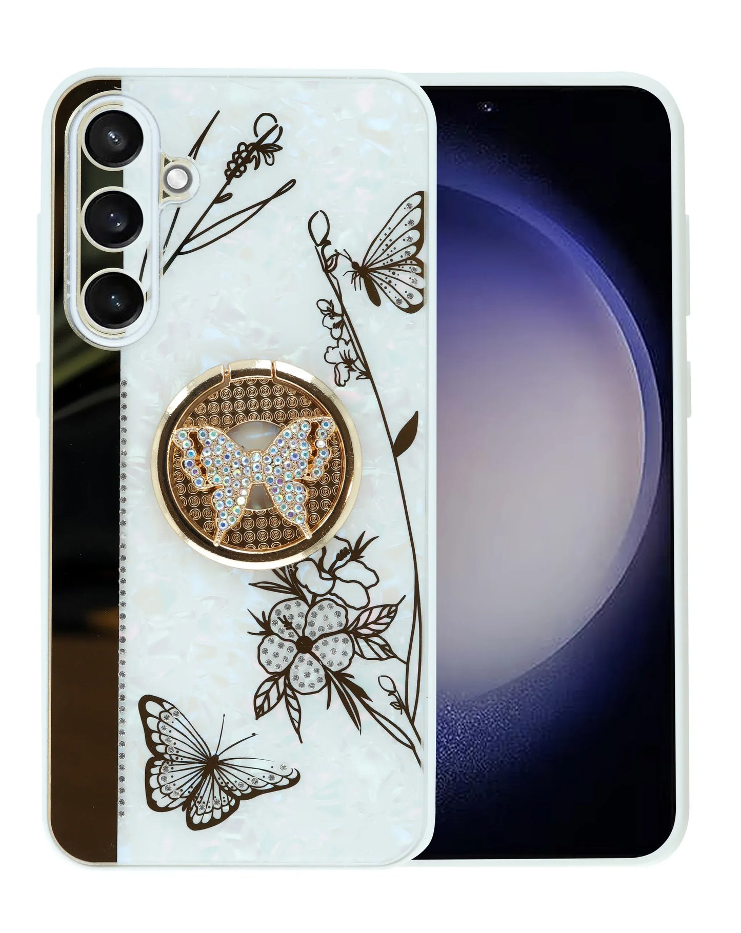 Galaxy S24 / S25 Luxury Diamond Shiny Cases