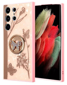 Galaxy S25 Ultra Luxury Shiny Cases - PINK