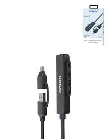 Onten 2in2 USB C + A To Sata Cable (3-5gbps)