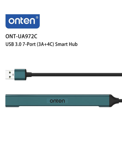 Onten 7in1 USB Expander (USB 3.0 + 2x USB 2.0 + 4x USB C)