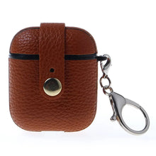 AirPods Pro Hard Leather Case with Metal Hook