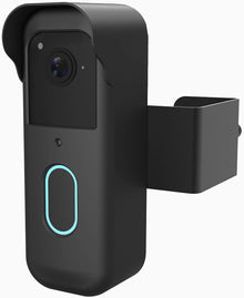 Blink Doorbell Mount, Anti-Theft Doorbell Mount for Blink Video Doorbell 2nd Gen (2025 newest model), No-Drill Needed Blink Doorbell Mount with Protective Cover, No Block Sensor & Night Vision (Black)